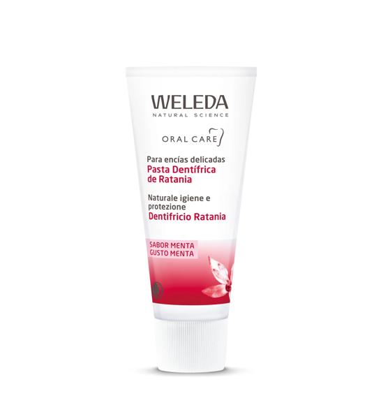Weleda Ratania Pasta Dentifricia Gusto Menta 75 ml