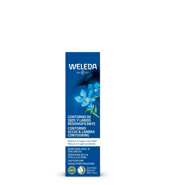 Weleda Crema Contouring Occhi e Labbra con Blu Genziana e Stella Alpina 10 ml — confronto prezzi