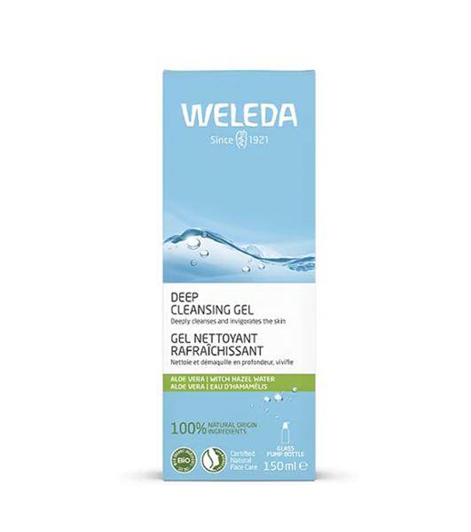 Weleda Olio Detergente Struccante Rifrescante con Aloe Vera 150 ml