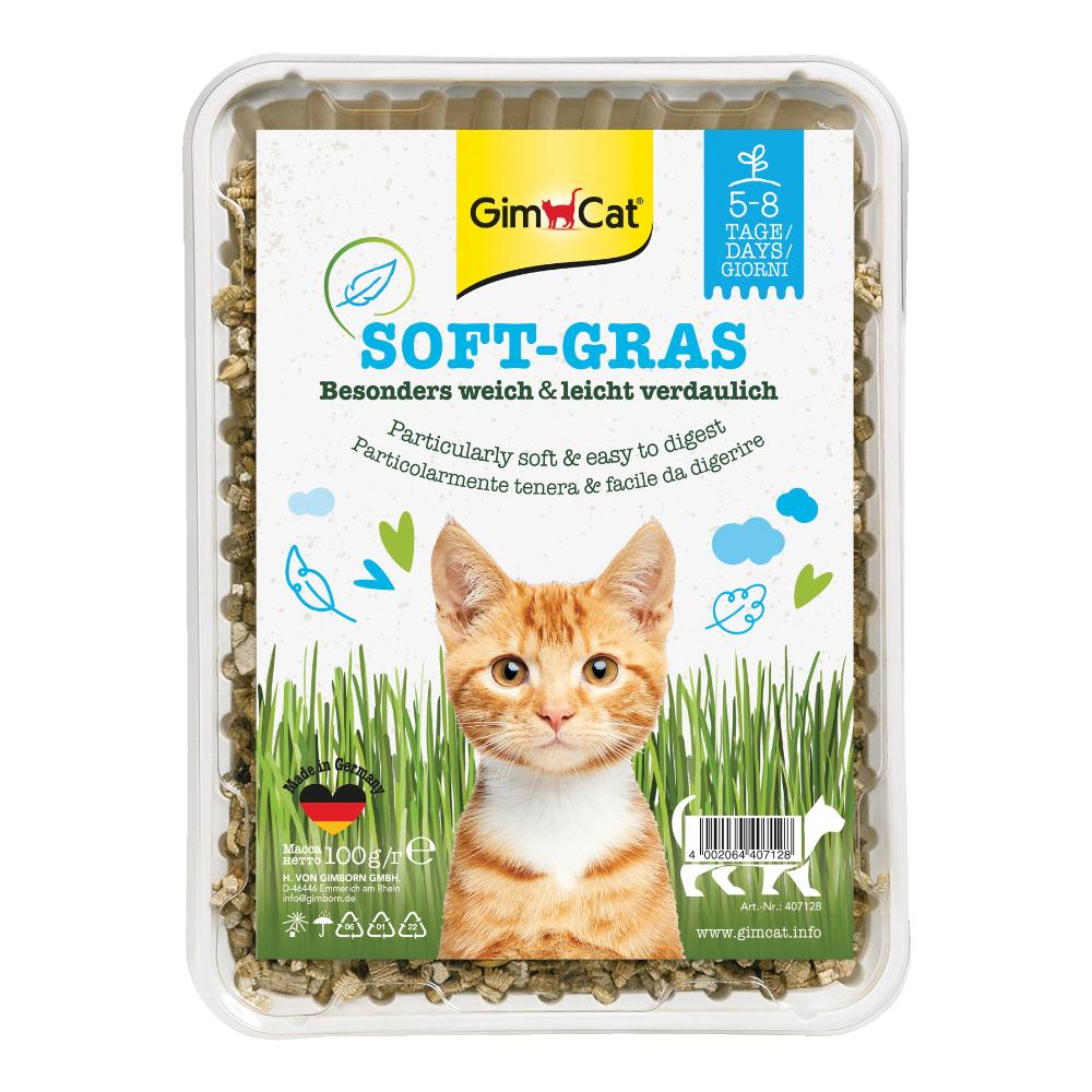 GIMBORN GIMCAT GATTO SOFT GRAS ERBA GATTA 100GR