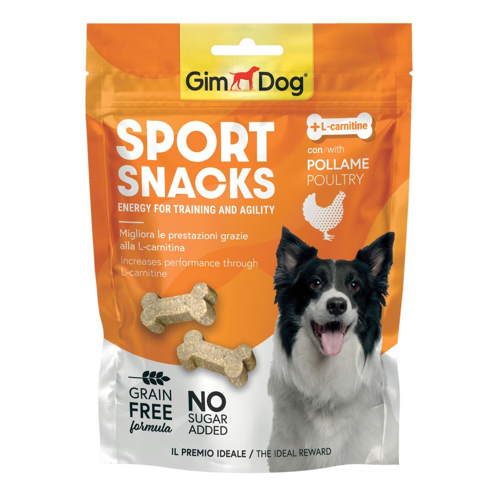 GIMBORN GIMDOG CANE SNACK SPORT GRAIN FREE POLLO 150GR