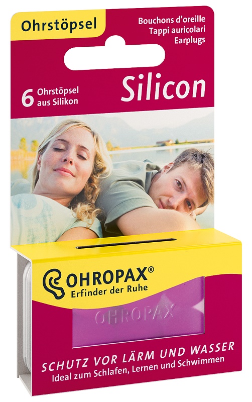 Ohropax Tappi Auricolari Silicone 1 pz per le orecchie