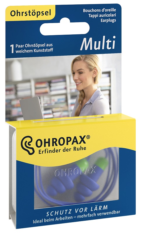 Ohropax Tappi Auricolari Multi 1 pz per le orecchie