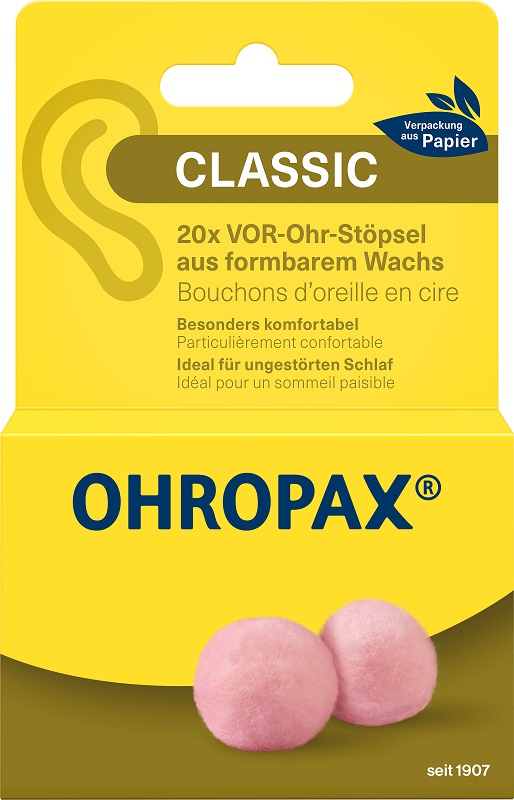 Ohropax Classic Auricolari In Cera 20 pz Tappi per le orecchie — confronto prezzi