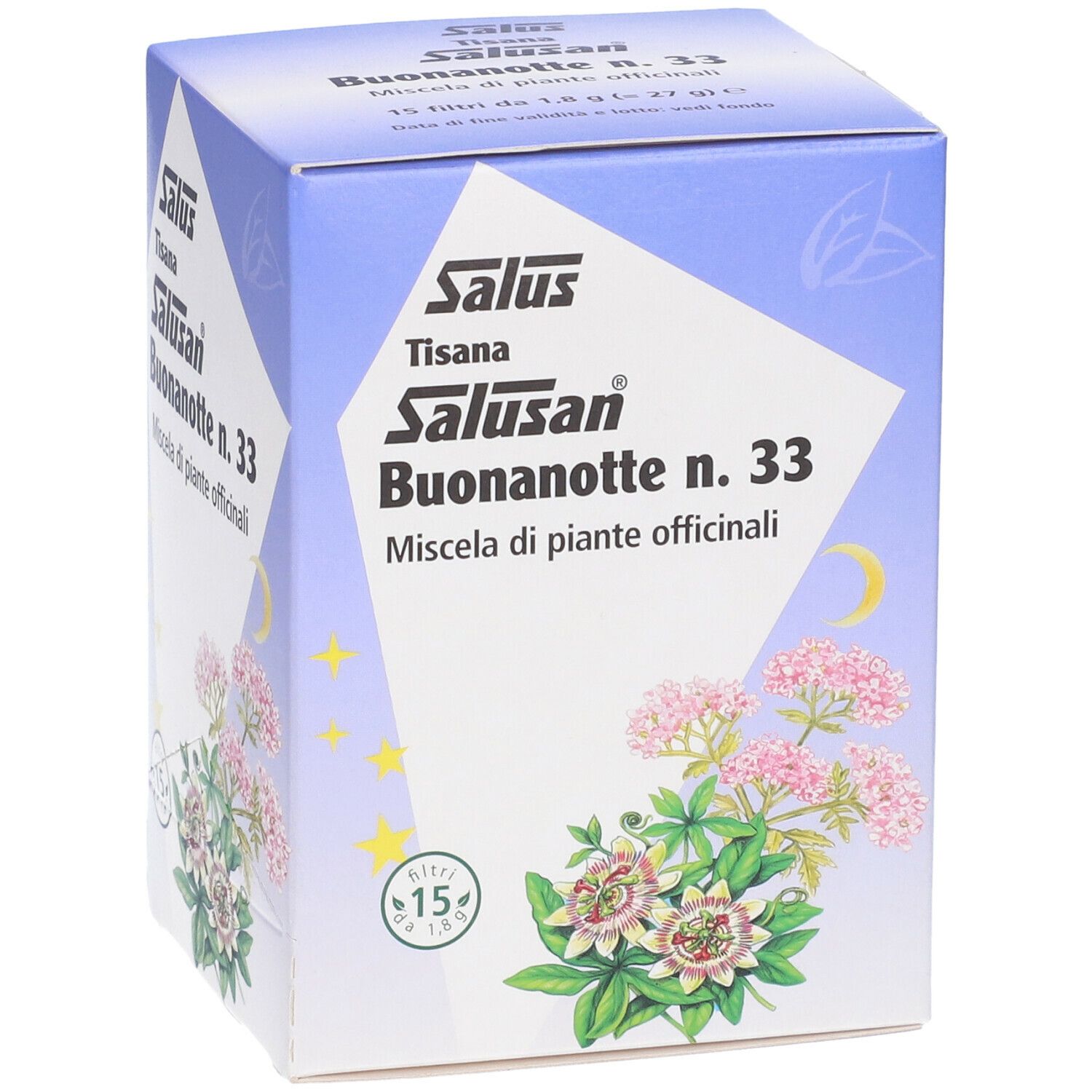 Salusan Buonanotte Nr. 33 Tisana 15 filtri