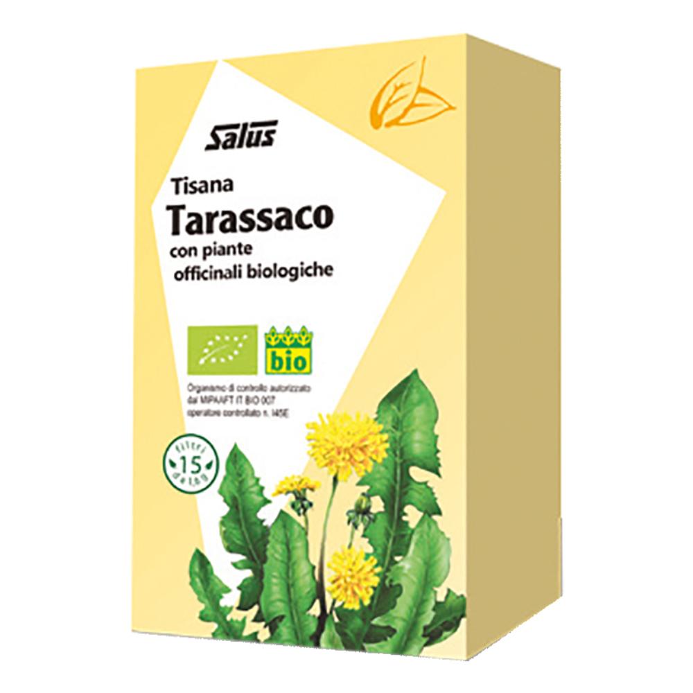 Salus Haus Tarassaco tisana 15flt bio - Infuso depurativo e digestivo per la ritenzione idrica, 27 g