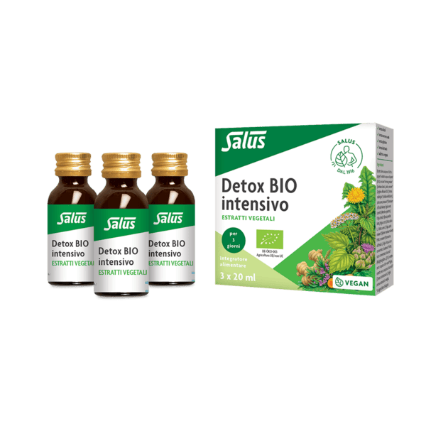 Salus Detox Bio Intensivo Integratore 3 Flaconcini da 20 ml