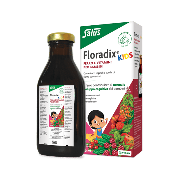 Floradix Kids Integratore di Ferro e Vitamine 250 ml