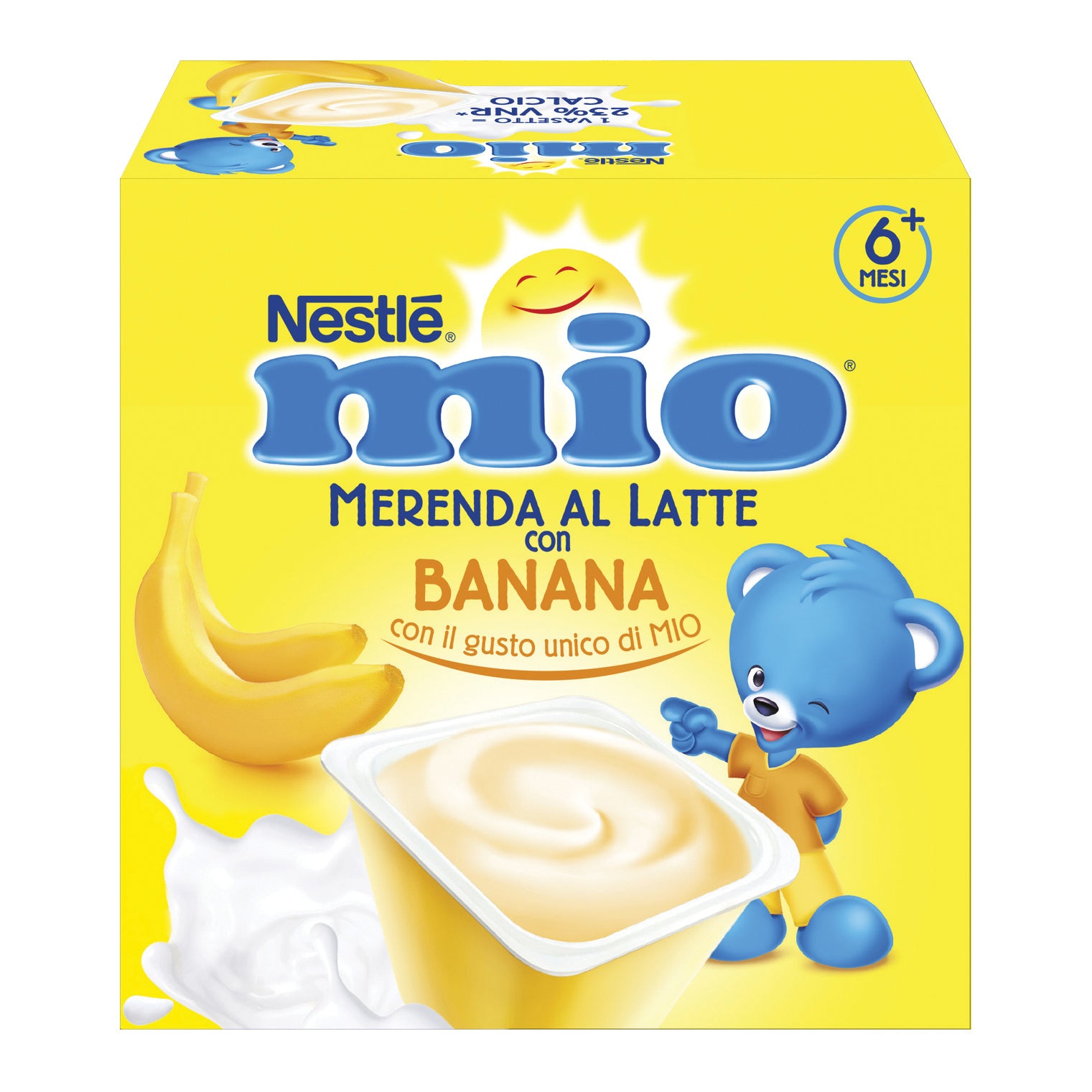 Mio merenda banana 4 x 100 g