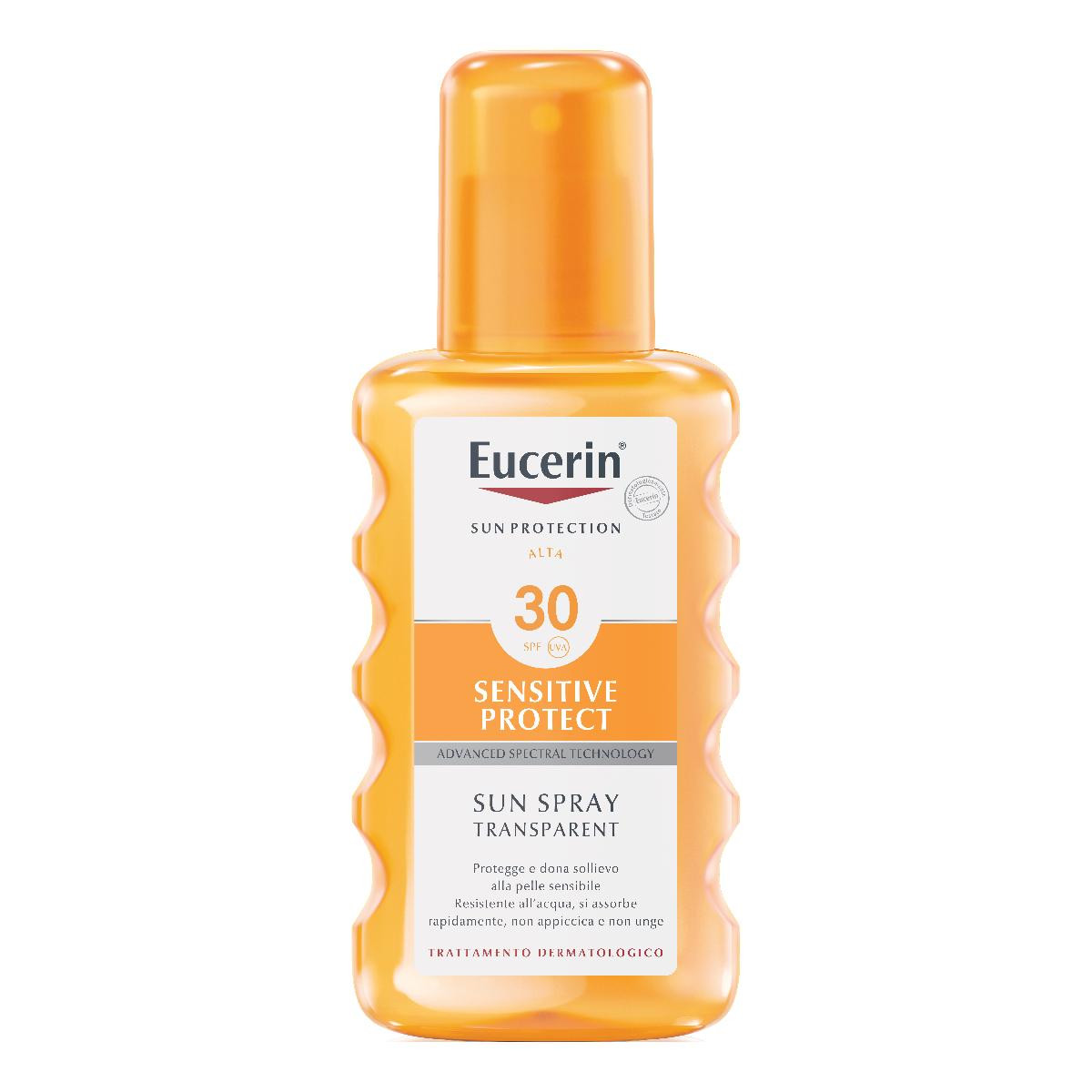 Eucerin sun spy tr.fp30 200ml — confronto prezzi