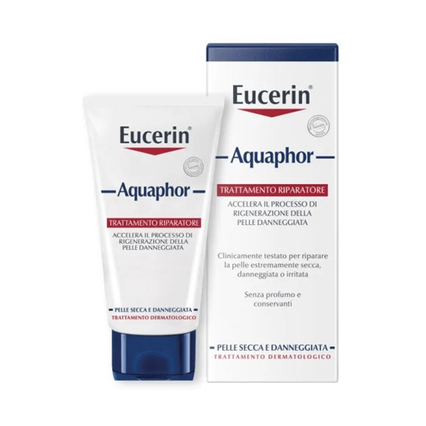 Eucerin Aquaphor Trattamento Riparatore Crema Corpo Pelli Danneggiate 40 gr