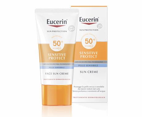 Eucerin Sun Crema Sun Viso SFP 50+ Pelle Normale a Secca 50 ml — confronto prezzi