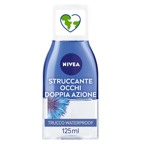 Nivea Struccante Occhi Doppia Azione Olio Struccante Bifasico Per Gli Occhi 125 ml