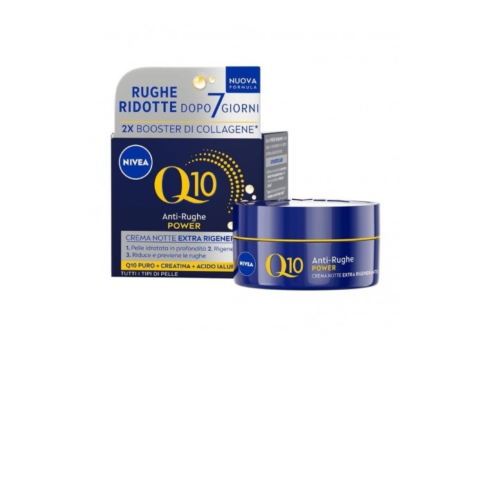 Nivea Q10 Anti-rughe Power Crema Notte Extra Rigenerante 50ml — confronto prezzi