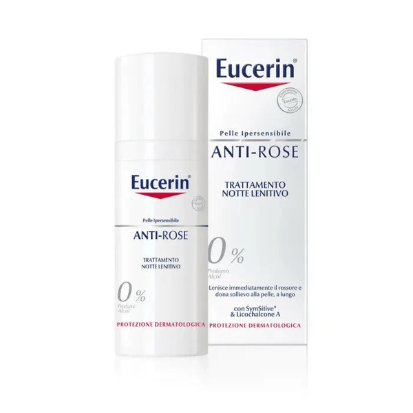 Eucerin Anti-Rose Trattamento Lenitivo Notte Antirossore 50 ml — confronto prezzi