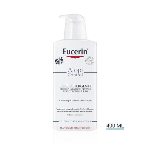 Eucerin AtopiControl olio detergente Pump Pelle Atopica 400 ml
