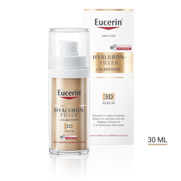 Eucerin Hyaluron-Filler+Elasticity 3D Siero Anti-age Viso 30 ml — confronto prezzi