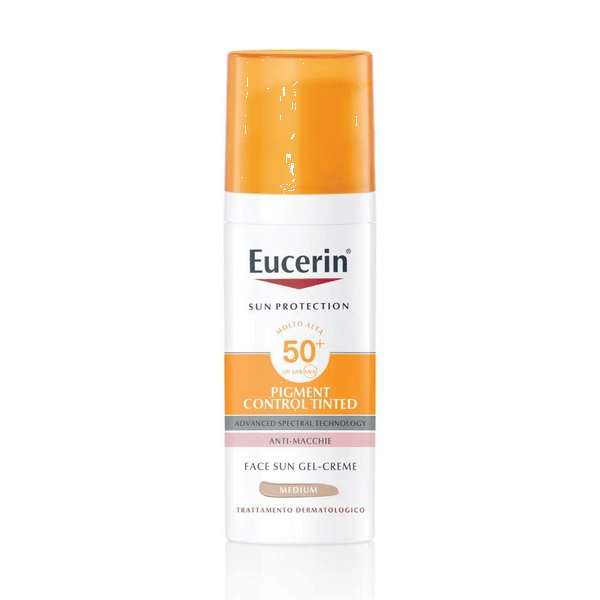 Eucerin Sun Pigment Control Tinted Gel-Crème SPF50+ Colore Medium 50 ml