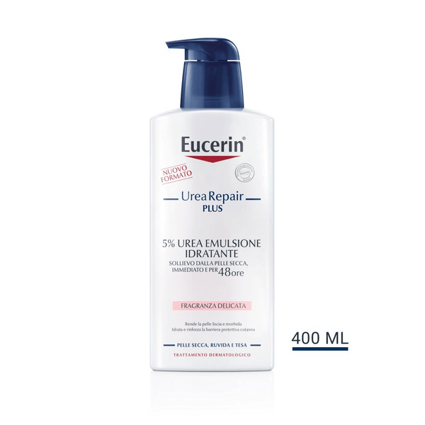 Eucerin Urearepair Plus 5% Urea Emulsione Idratante 400 ml — confronto prezzi