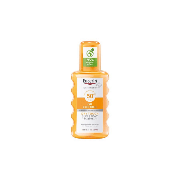 Eucerin Oil Control Dry Touch Sun Trasparente SFP 50+ 200 ml — confronto prezzi