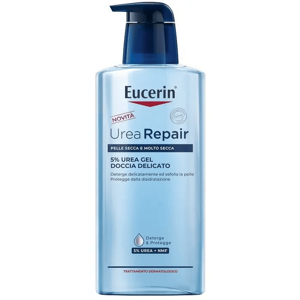 Eucerin Urea Repair 5% Urea Gel Doccia Delicato 400 ml Per Pelle Secca e Molto Secca