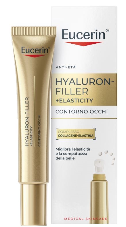 Eucerin Hyaluron-filler + Elasticity Contorno Occhi Azione Anti-età 15ml