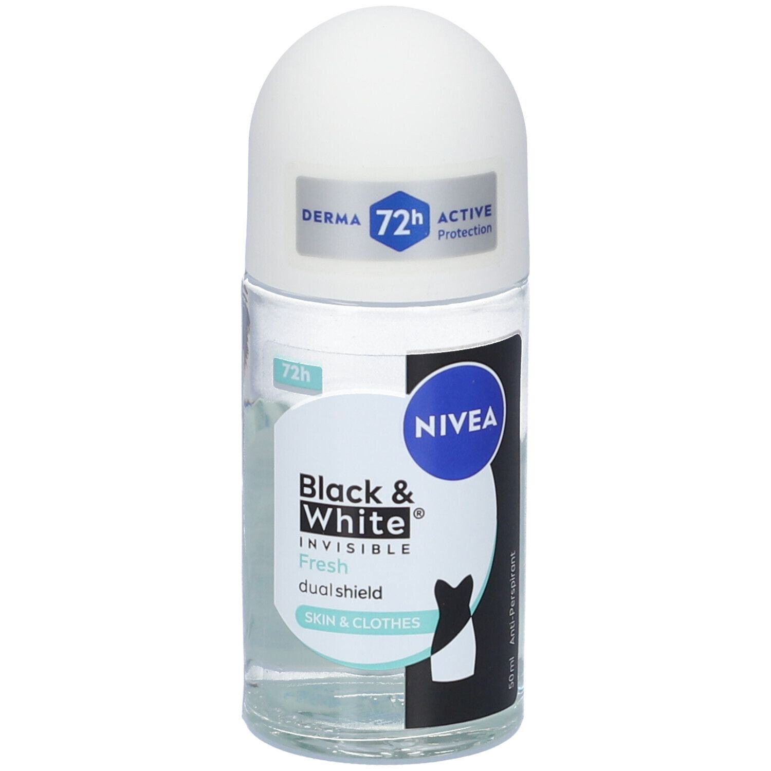 Nivea Deo Aid Invisible Black & White Fresh Roll On 50 ml Roll-On — confronto prezzi