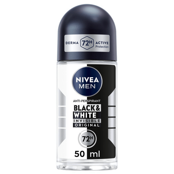 Nivea deo aid black &amp; white roll on 50 ml