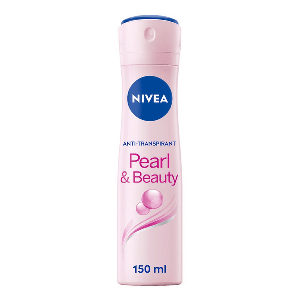 Nivea Pearl & Beauty Deodorante Spray 150ml, donna antitraspirante per una pelle luminosa 150 ml