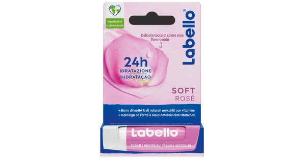 Labello soft rose'stick 5,5ml — confronto prezzi