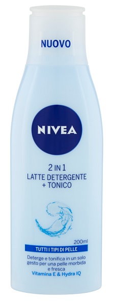 Nivea 2 In 1 Latte Detergente Tonico 200 ml
