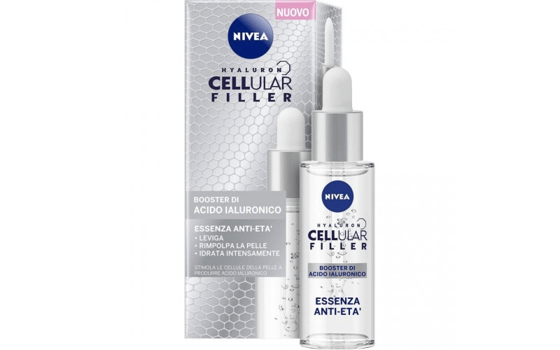 Nivea Cellular Expert Filler Booster Di Acido Ialuronico Siero Viso Antirughe Rassodante 30 ml