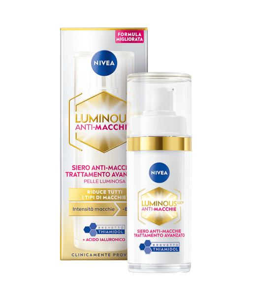 Nivea Luminous630 Anti-Macchie Siero Viso Trattamento Avanzato Thiamidol 30 ml