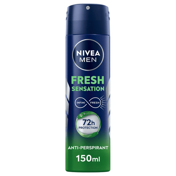 NIVEA - Men - Fresh Sensation - Deodorante per Uomo 150 ml Spray — confronto prezzi