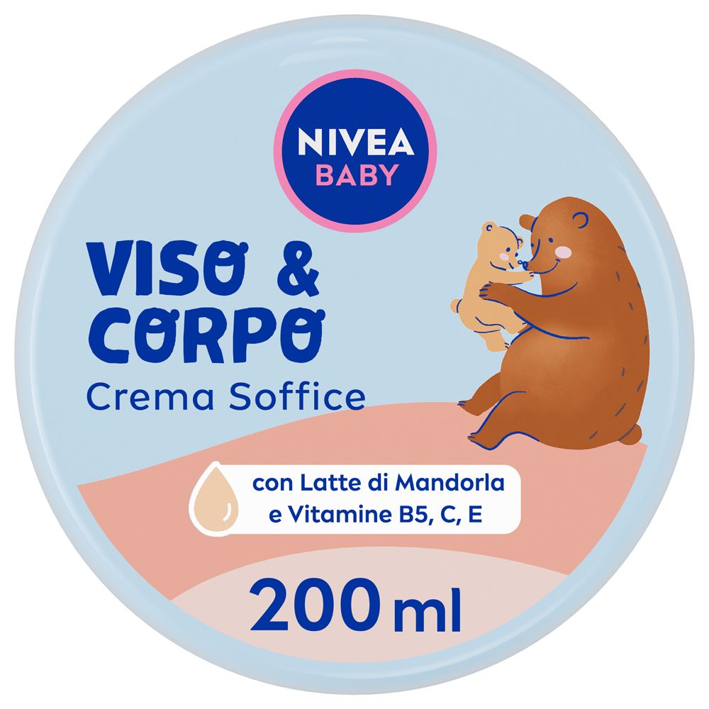 Nivea Baby Viso & Corpo Crema Soffice 200 ml, bambini corpo e viso idratante nutriente ml — confronto prezzi