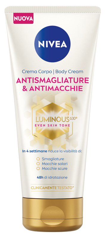 Nivea Luminos 630 Crema Corpo Anti-Smagliature e Anti-Macchie 200 ml