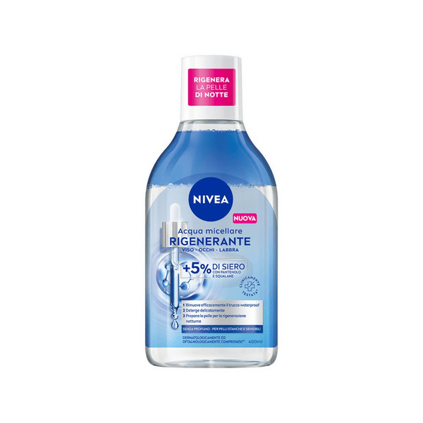 Nivea Acqua Micellare Rigenerante Struccante Viso e Occhi Con 5% Siero + Aminoacid Complex 400 ml — confronto prezzi