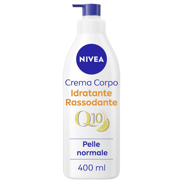 Nivea Q10 Crema Corpo Idratante Rassodante Crema Corpo Rassodante e Idratante Pelli Normali 400 ml