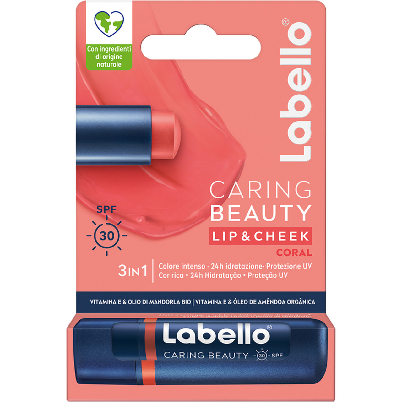 Labello caring beauty coral 4,8 g