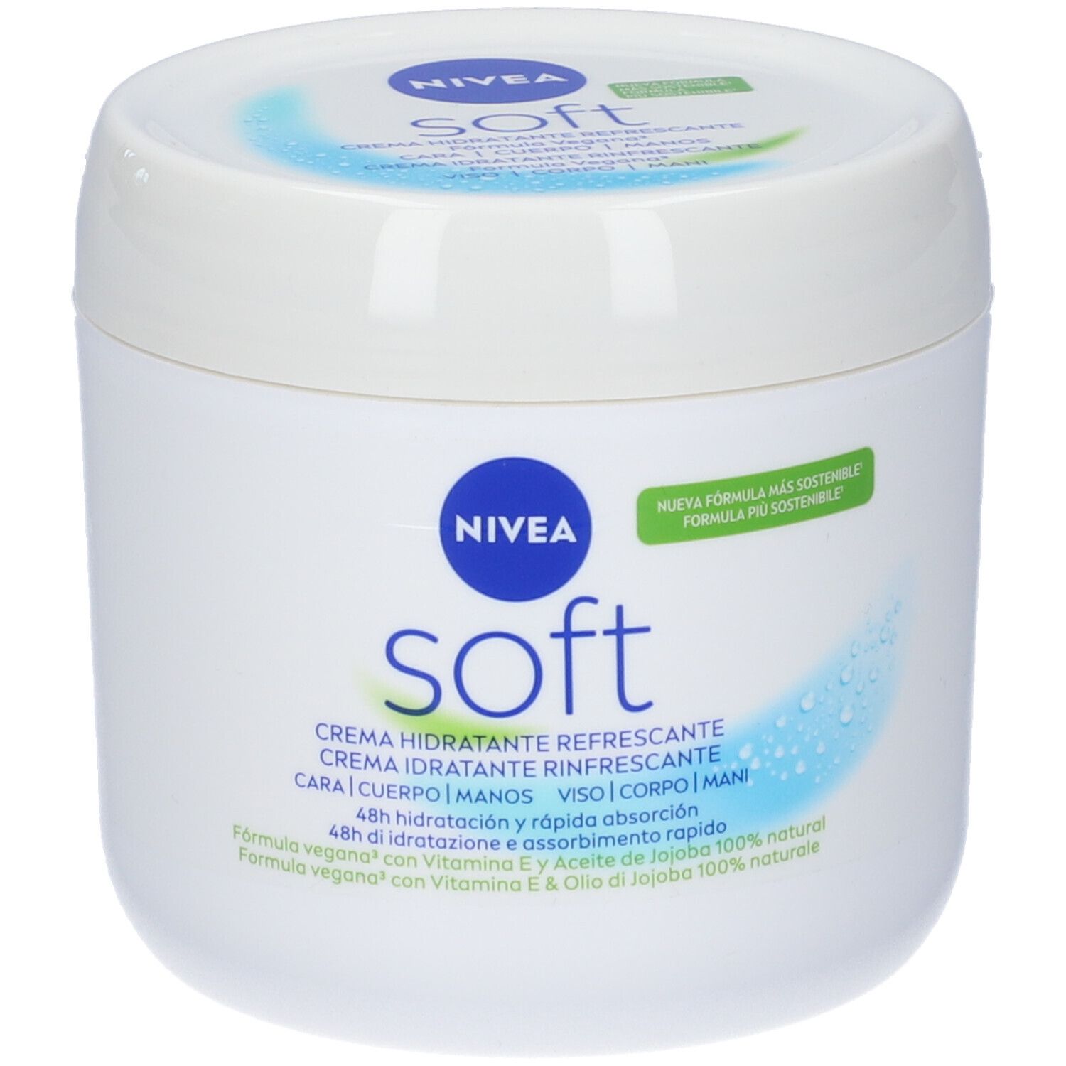 Nivea Soft Crema Idratante Rinfrescante 500 ml
