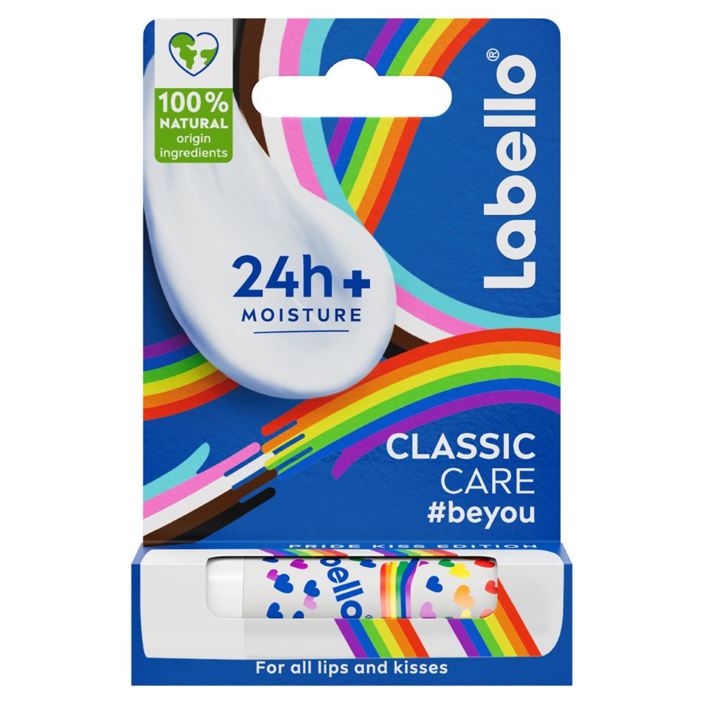 Labello Classic Care Balsamo Labbra Pride Limited Edition 4.8 g, Edizione limitata per Month 1 pz Protezione le labbra