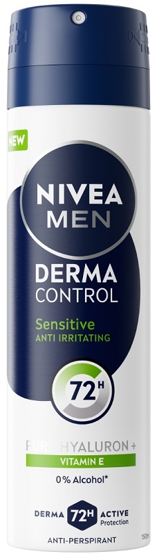 Nivea Men Derma Control Sensitive Deodorante Spray 72h 150 ml — confronto prezzi