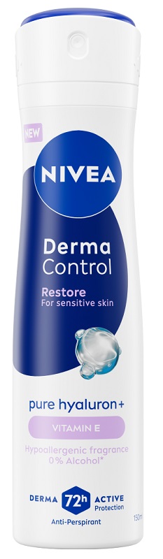 Nivea deodorante derma control restore 72 ore spray 150 ml — confronto prezzi