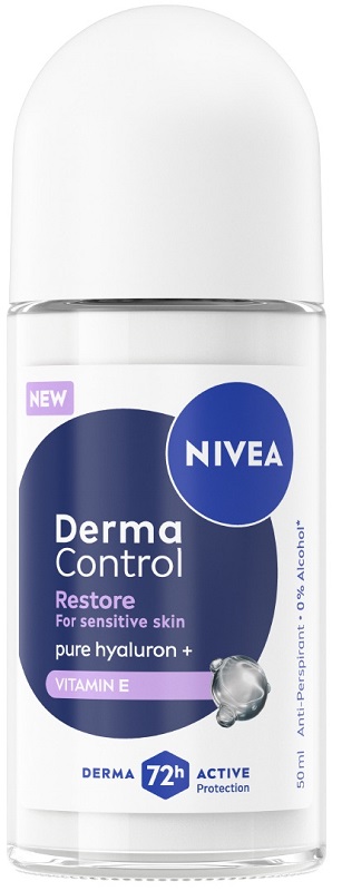 Nivea Derma Control Restore Deodorante Roll-on per Pelle Sensibile 50 ml Roll-On — confronto prezzi