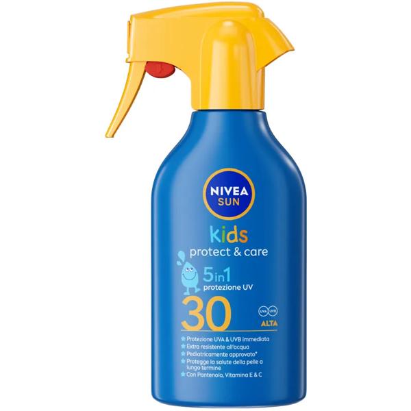 Nivea Sun Kids Protect & Care SPF30 Protezione Solare Bambini 250 ml