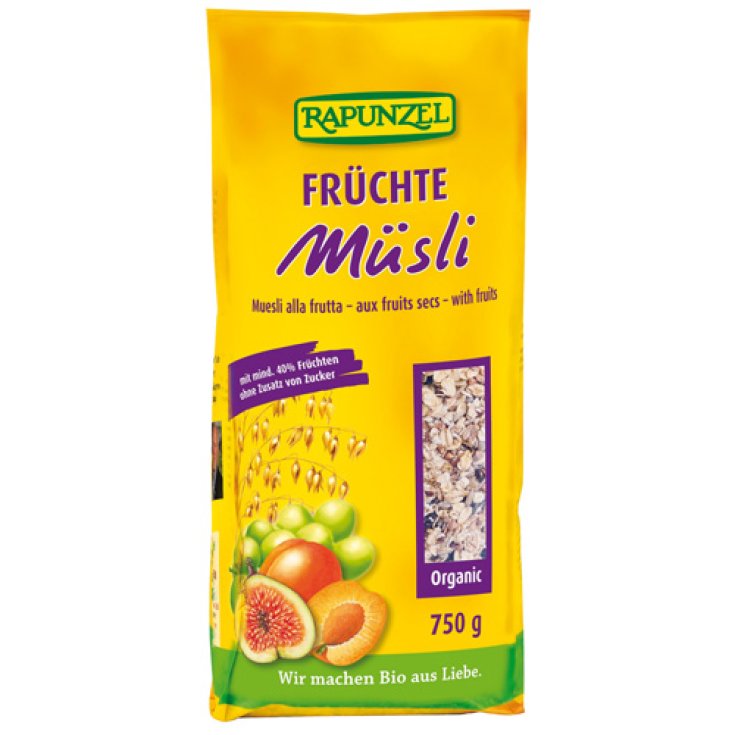 Rapunzel muesli frut 750g