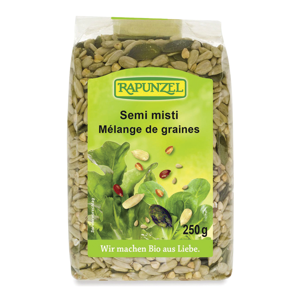 Rapunzel Semi Misti Croccanti 250 G g