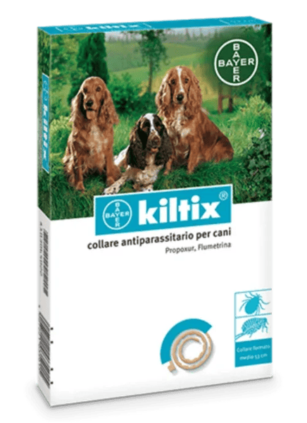 Kiltix Collare Antiparassitario per Cani da 53 cm Taglia Media — confronto prezzi