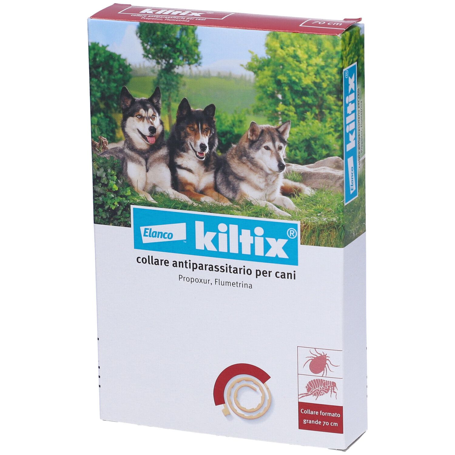 Kiltix Collare Antiparassitario per Cani da 70 cm Taglia Grande — confronto prezzi