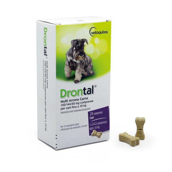 Drontal Multi Aroma Carne Per Cani 24 Compresse
